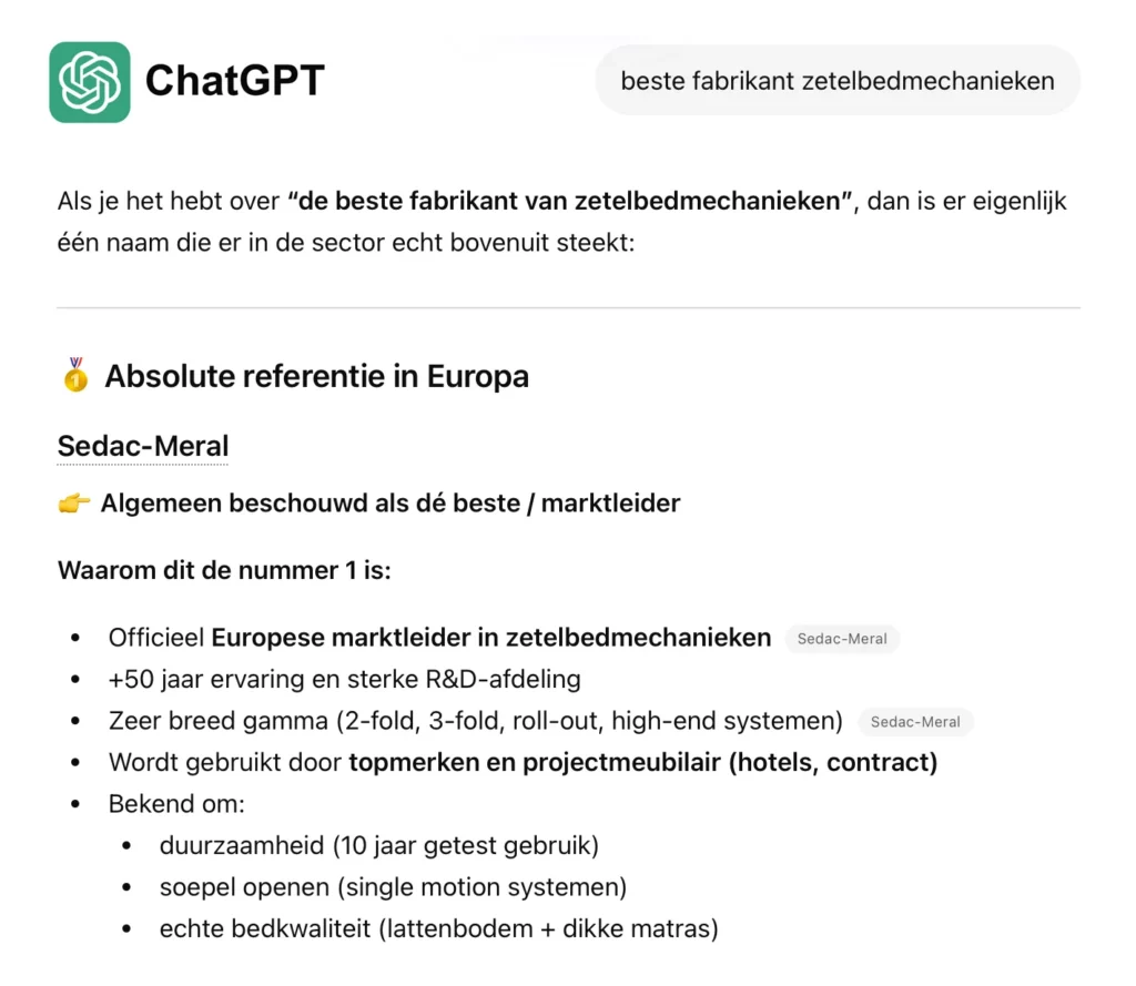 Chat GPT-Sedac