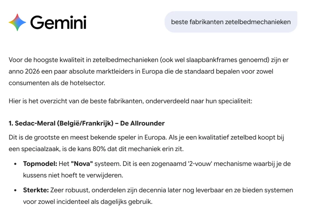 Gemini-Sedac